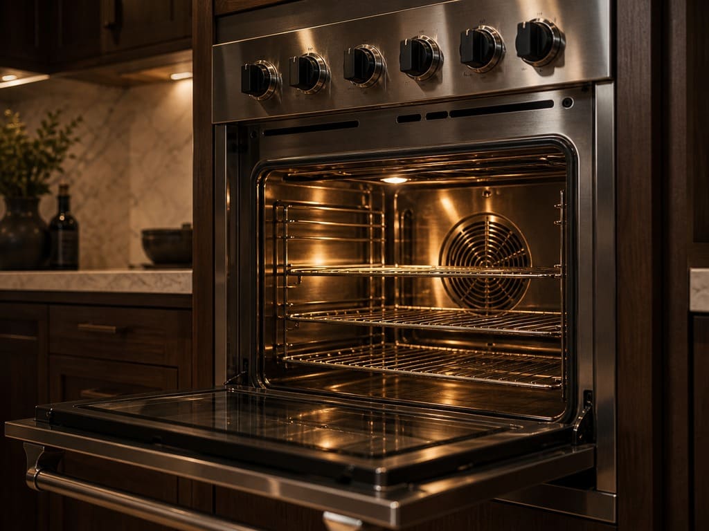 Viking oven cavity repaired in a Petaluma kitchen